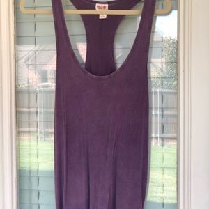 Earthy purple tank